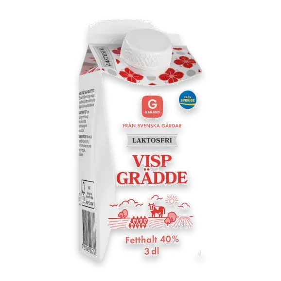 Vispgrädde Laktosfri 40%
