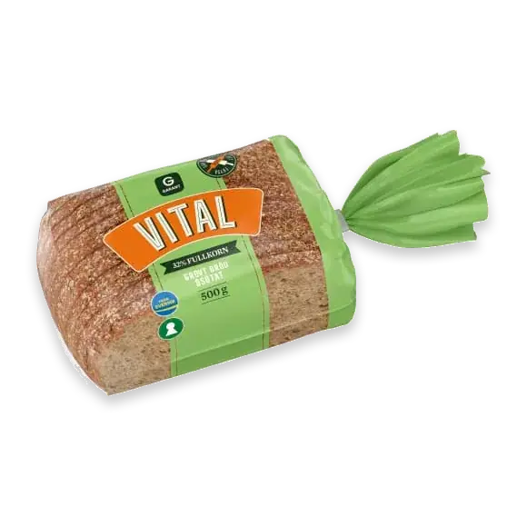 Vital Grovt Bröd Fyllt av Råg