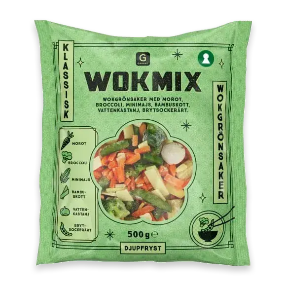 Wokmix Klassisk Fryst