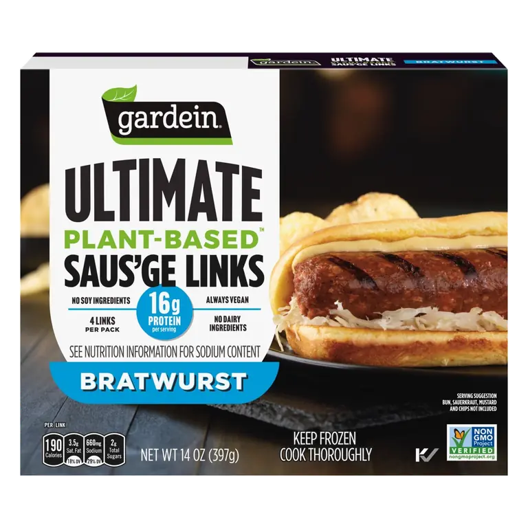 Bratwurst Plant-Based Ultimate Saus'Ge Links