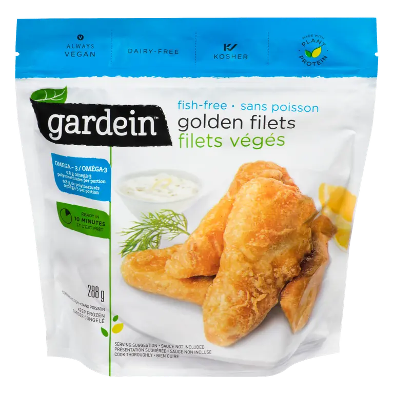 Frozen Meals Golden Fishless Filets 288 g