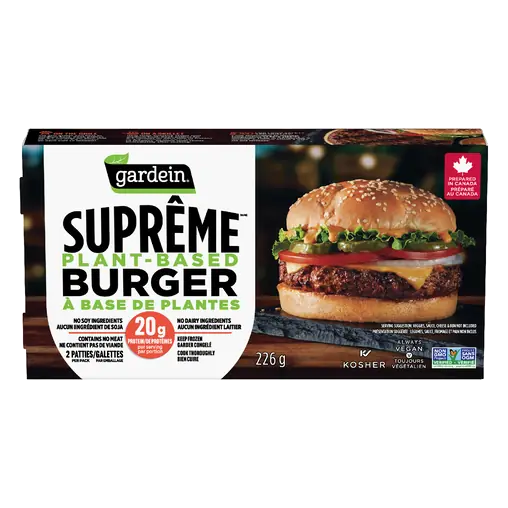 Plant-Based Burger Supreme 226 g (frozen)