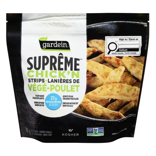 Plant Based Frozen Meat Alternative Chicken Strips 397 g