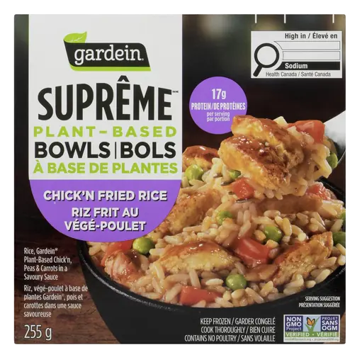 Plant Based Frozen Single Serve Meal Chick'n Fried Rice 255 g