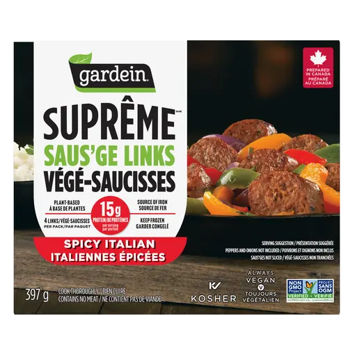 Plant-Based Supreme Sausages Spicy Italian 397 g