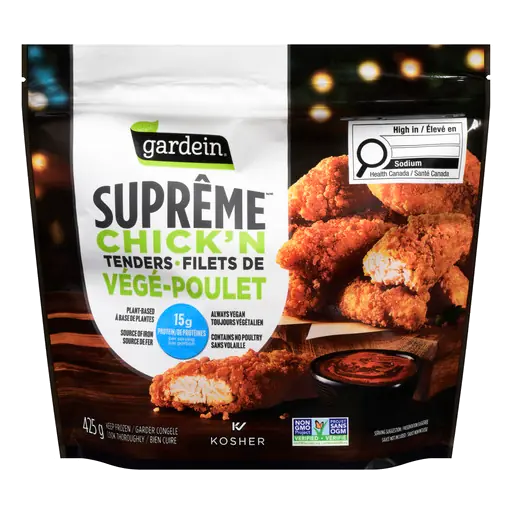 Suprême Pant Based Frozen Chick'n Tenders 425 g
