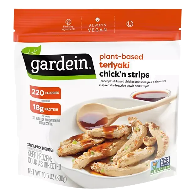 Plant-Based Teriyaki Chick'n Strips