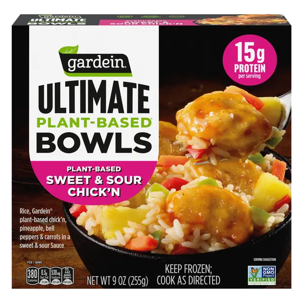 Ultimate Plant-Based Bowls Sweet & Sour Chick'n Frozen Meal