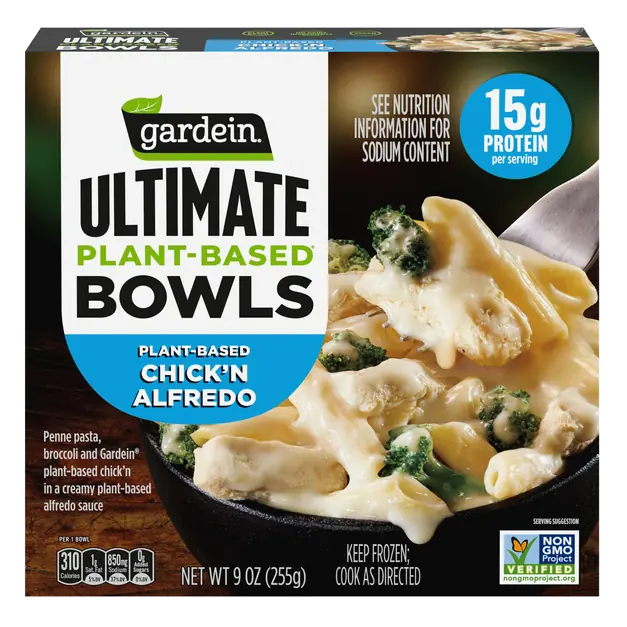 Gardein Ultimate Plant-Based Chick’n Alfredo Bowl