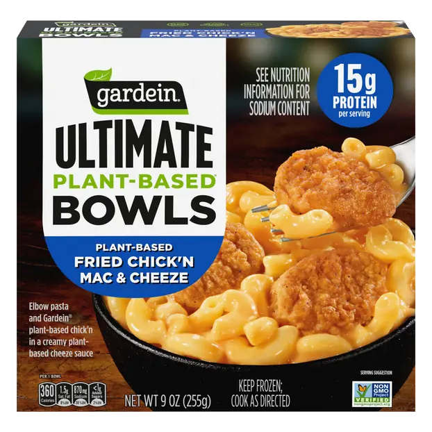 Ultimate Plant-Based Fried Chick'n Mac & Cheeze Bowl Frozen Meal
