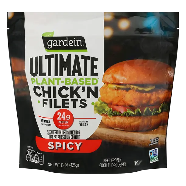 Ultimate Plant-Based Spicy Chick'n Filets - 3 ct Frozen