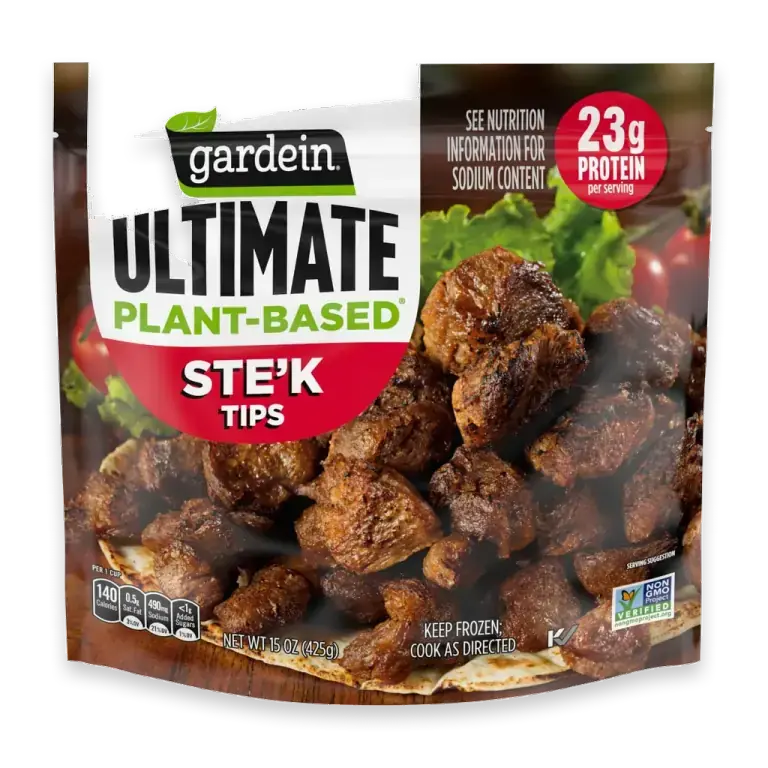 Ultimate Plant-Based Ste'k Tips Frozen