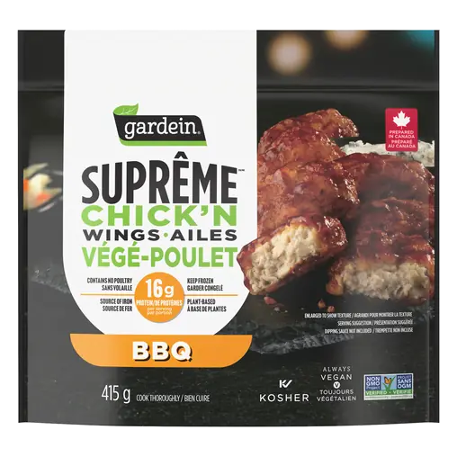 Vegan Frozen Chick'n Wings Supreme BBQ 415 g
