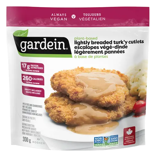Vegan Turk'y Cutlets Lightly Breaded 300 g (frozen)