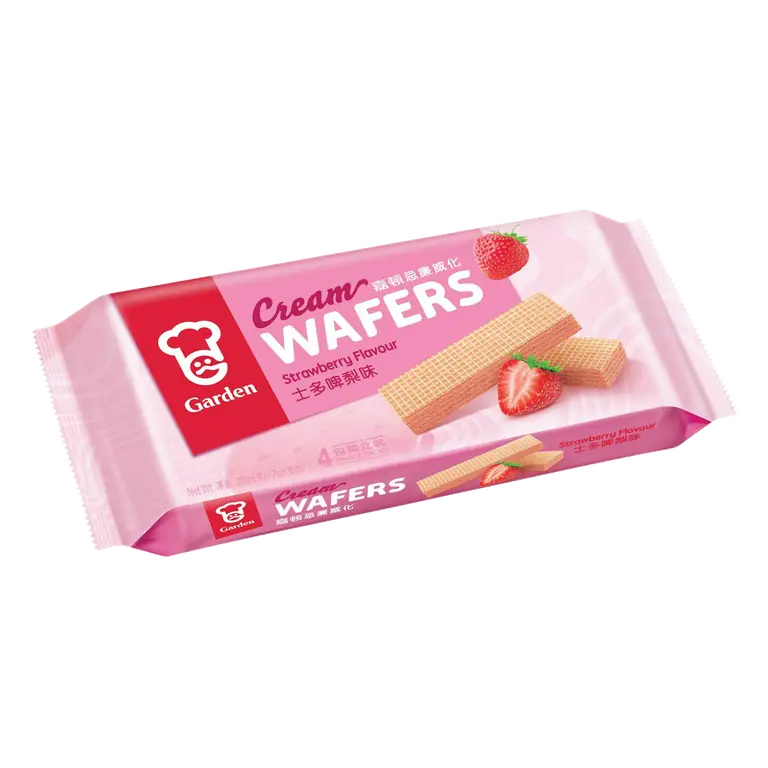 Cream Wafers Strawberry Flavour 200g