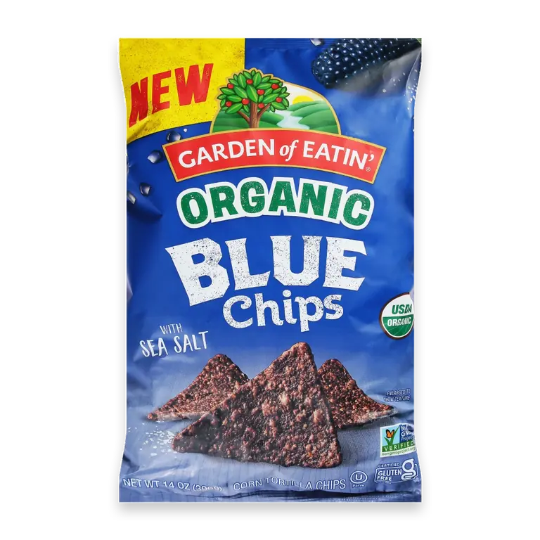 Organic Sea Salt Blue Chips