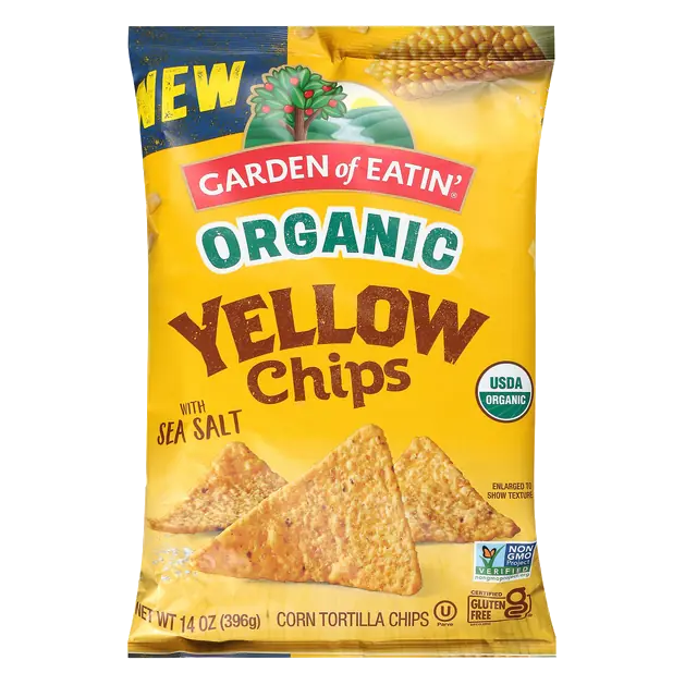 Organic Yellow Corn Tortilla Chips