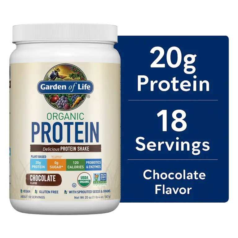 Organic Protein 20 G Shake, Chocolate
