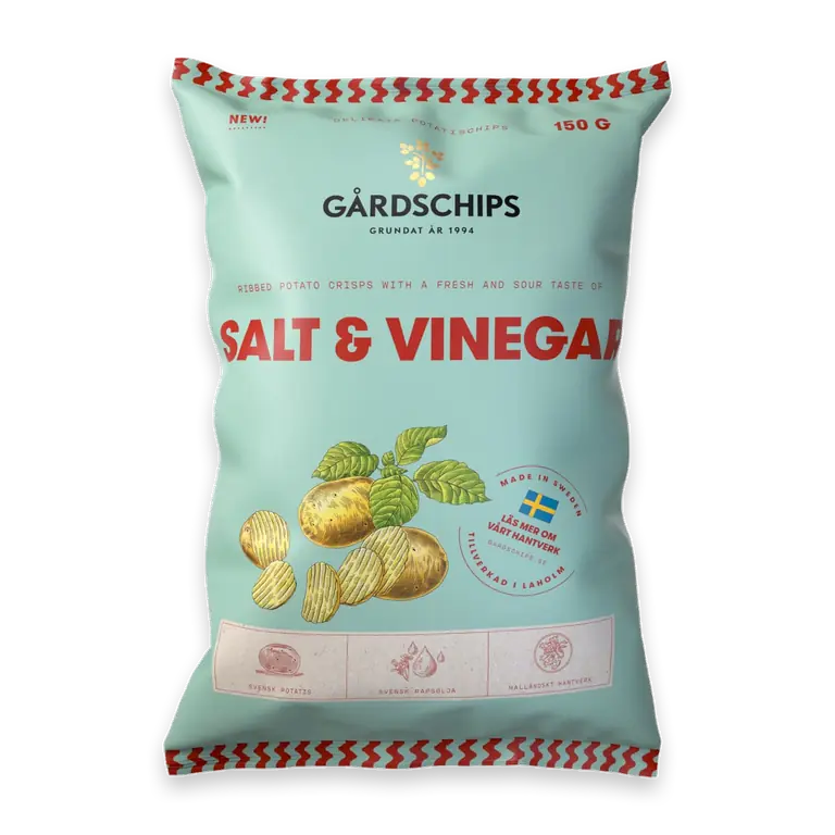 Chips salt & vinäger