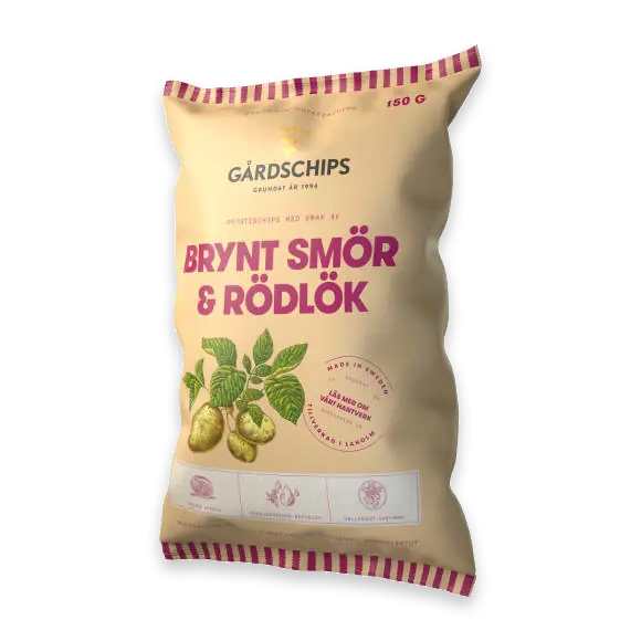 Rödlök Brynt Smör Chips