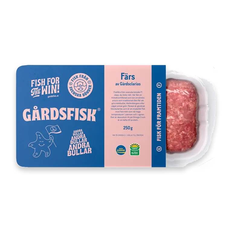 Clarias fiskfärs 250g