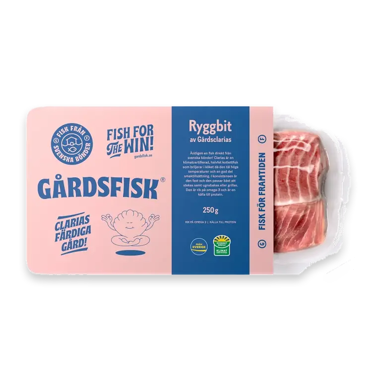 Clarias ryggbit 250g