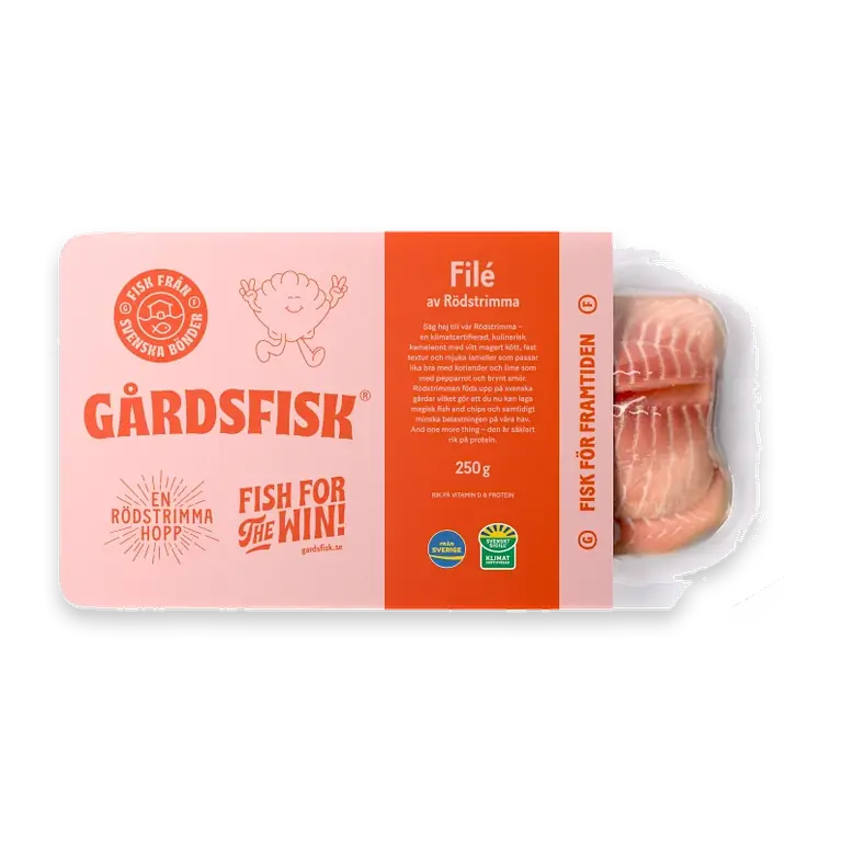 Rödstrimma filé 250g