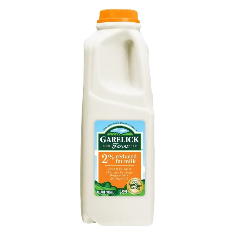 Garelick Farms 2% Reduced-Fat Milk, 1qt