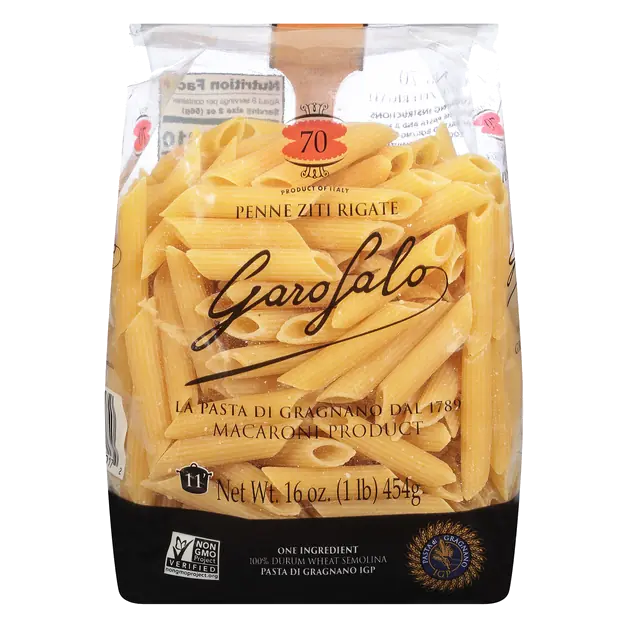 Penne Ziti Rigate Pasta