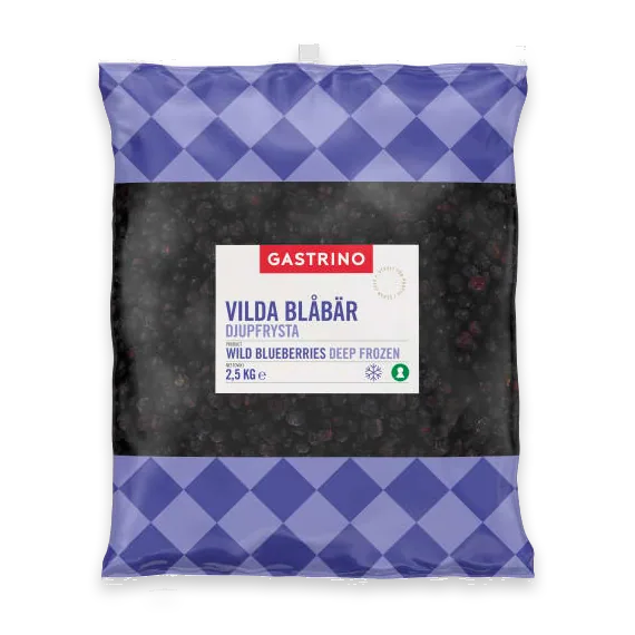 Blåbär Vilda Djupfryst