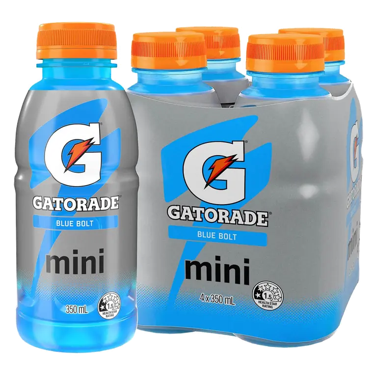 Blue Bolt Sports Drink Mini Bottles