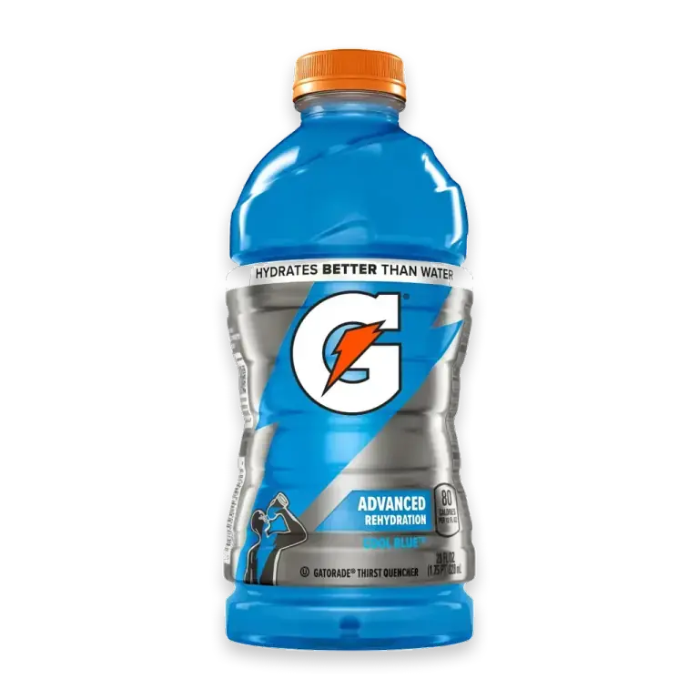 Cool Blue Sports Drink Bottle