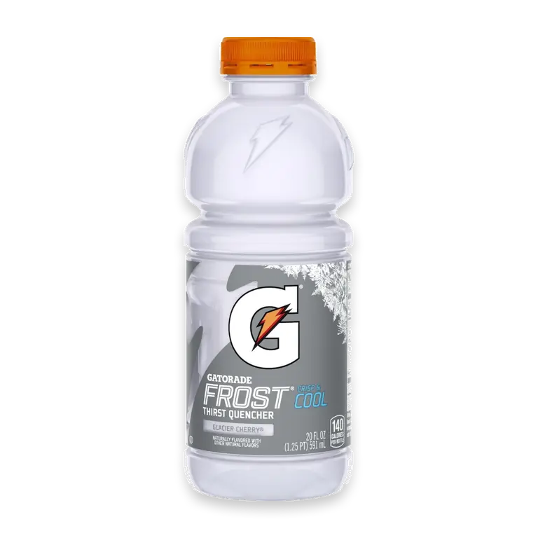 Frost White Glacier Cherry Sports Drink Bottle