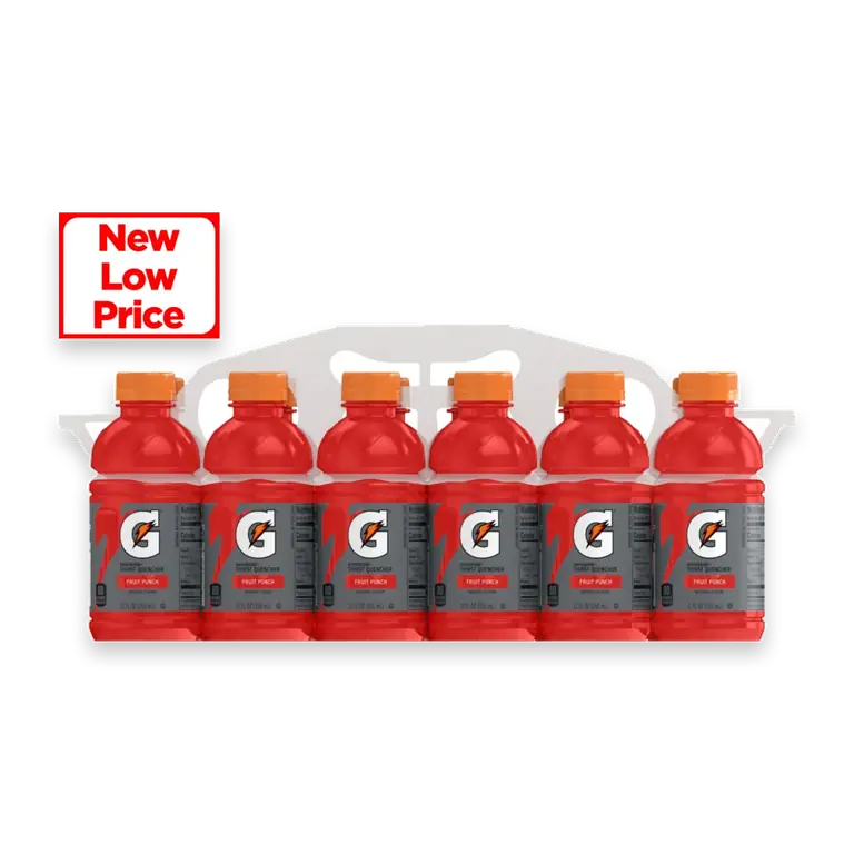 Fruit Punch Sports Drink Multipack Bottles