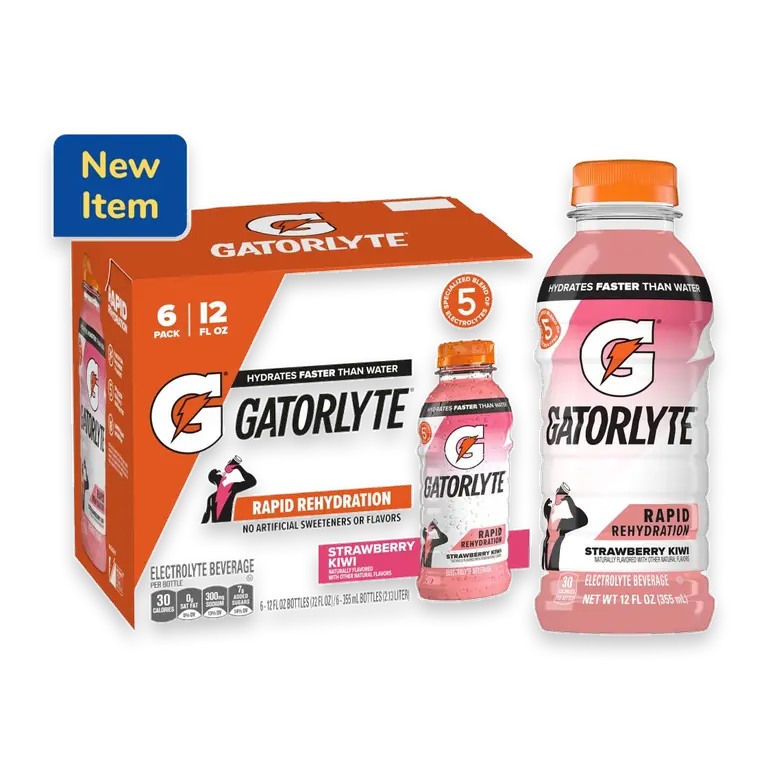 Gatorlyte Strawberry Kiwi Sports Drink Bottles
