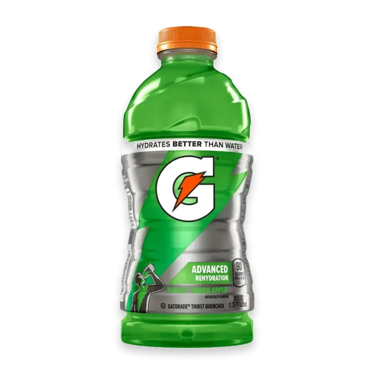 Green Apple Sports Drink Bottle
