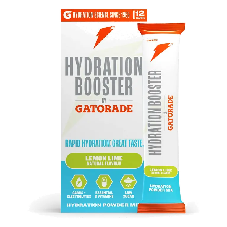 Hydration Booster 12 x 13.5g Lemon Lime Mix Powder Sachets