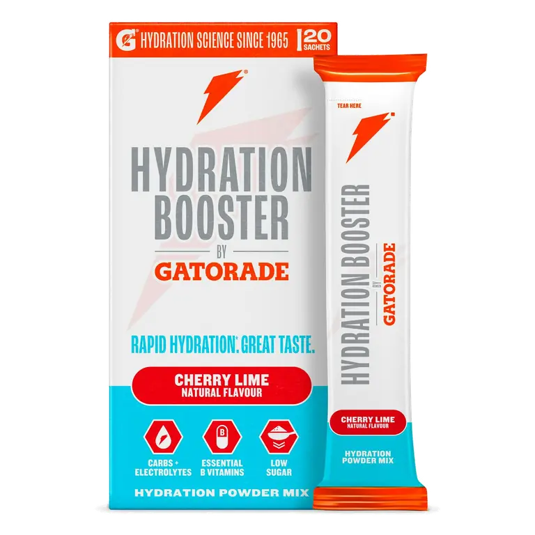 Hydration Booster 20 x 13.5g Cherry Lime Mix Powder Sachets