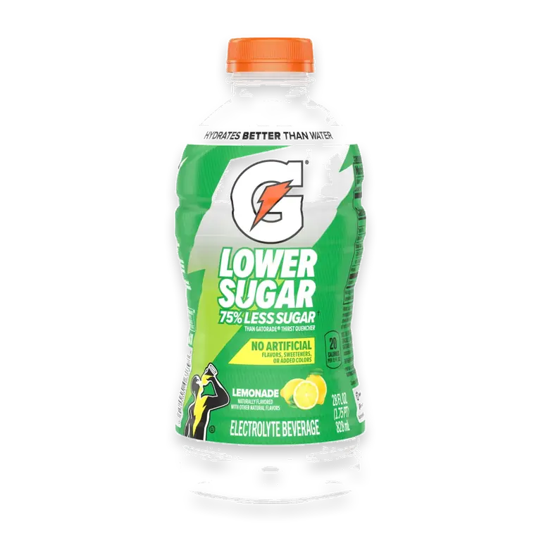 Lower Sugar Lemonade Sports Drink Bottle