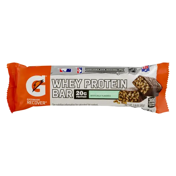 Mint Chocolate Crunch Flavored Protein Bar