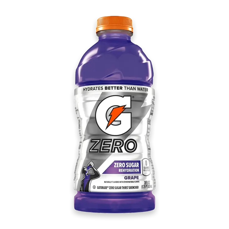 Zero Sugar Grape Sports Drink Bottle