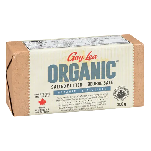 Organic Butter Salted 250 g