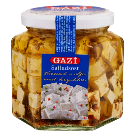 Salladsost Olja i Glasburk 20%