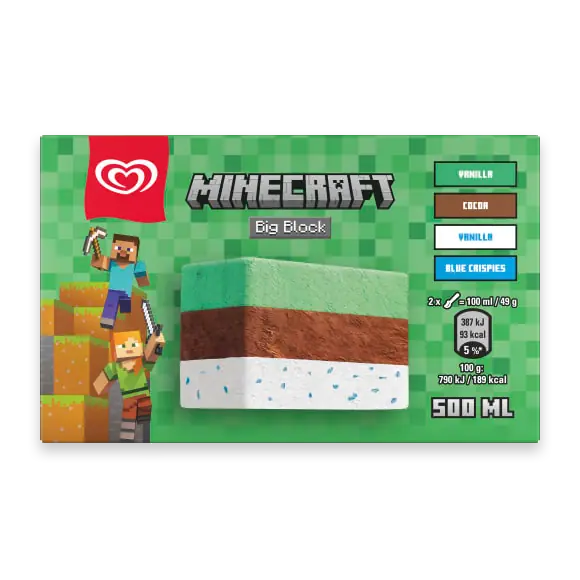 Minecraft Big Block Glass