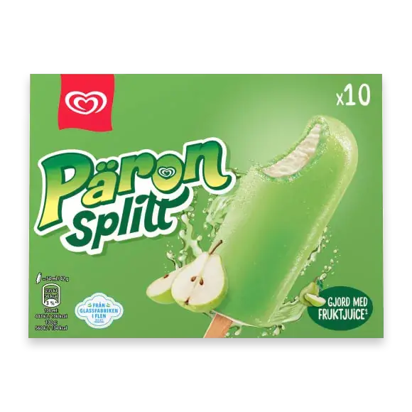Päronsplitt Flerpack Glass