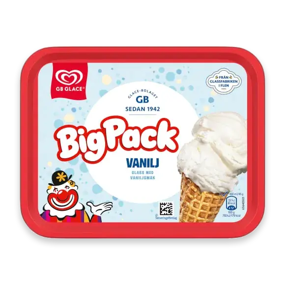 Vanilj Big Pack Glass