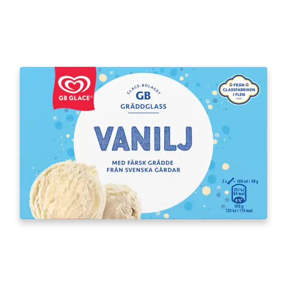 Vanilj Gräddglass