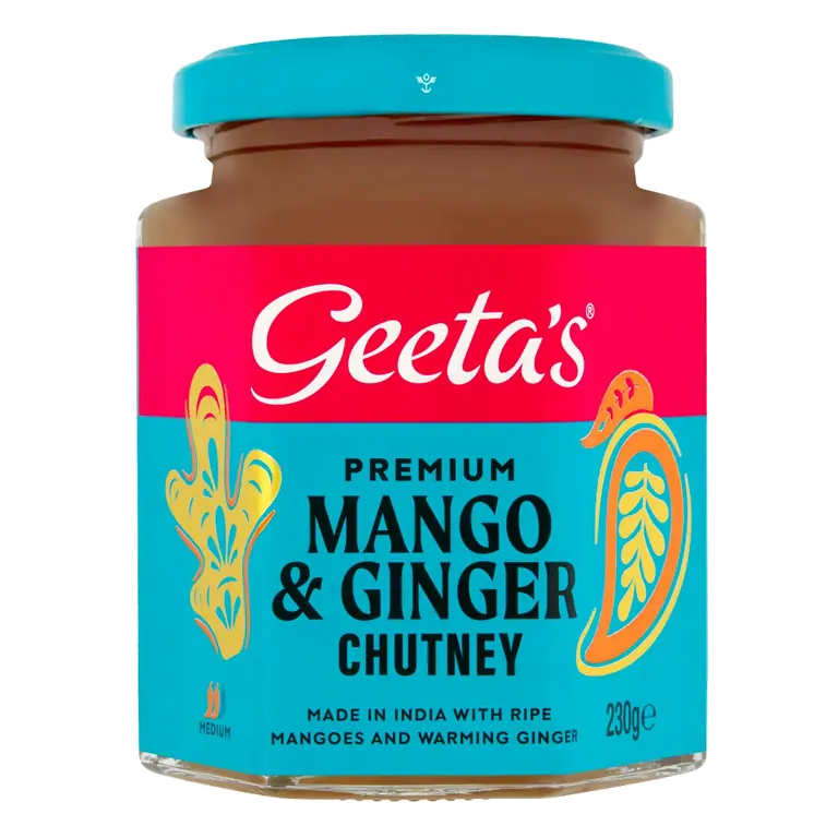 230g Premium Mango & Ginger Chutney Medium