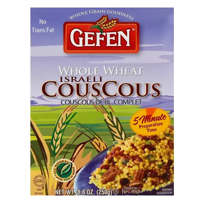 Couscous, Whole Wheat, Israeli