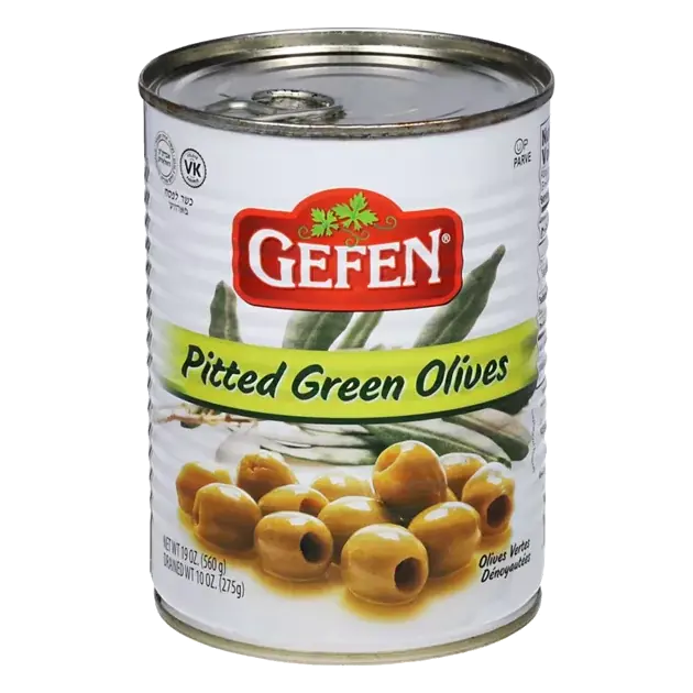 Green Olives, Pitted